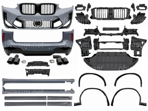 Комплект обвеса X3M BMW X3 G01 F97 2022-2024