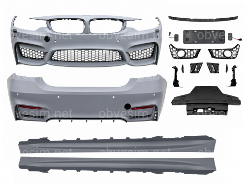 Комплект обвеса M4 для BMW 4 series F36 Gran Coupe 2013-2020