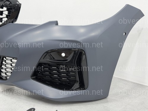 Бампер передний с решеткой M340i Shadowline BMW 3 series G20 2018-2022