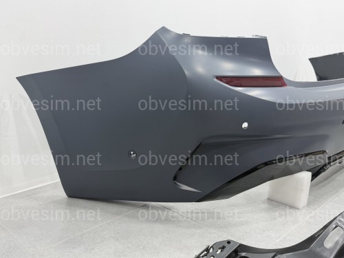 Бампер задний с насадками M340i для BMW 3 series G20 2018-2022