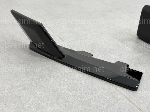 Комплект обвеса накладки бампера лезвия порогов для BMW X5M F95 2023+