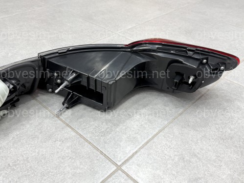 Задние LED фонари ЕВРОПА для BMW X4 G02 2018-2021 желтый поворотник