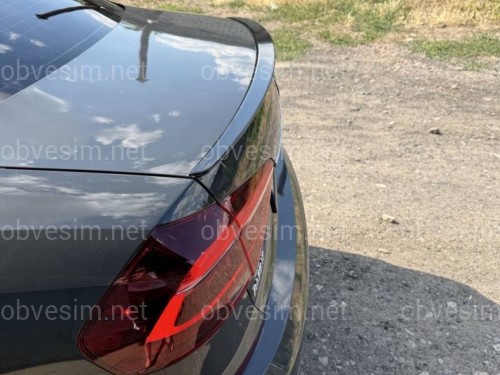 Спойлер лип Volkswagen Passat B7 B8 USA NMS 2011-2019 ABS пластик, цвет черный глянец