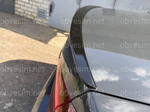 Спойлер лип Volkswagen Passat B7 B8 USA NMS 2011-2019 ABS пластик, цвет черный глянец