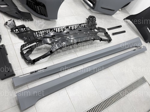 Комплект обвеса рестайлинг M760 BLACK LCI 2019+ для BMW 7 series G12 2015-2019