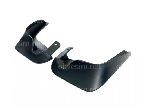 Брызговики передние Chevrolet Aveo T250 2006–2012 Sedan комплект 2 шт
