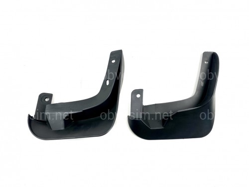 Брызговики передние Chevrolet Aveo T250 2006–2012 Sedan комплект 2 шт