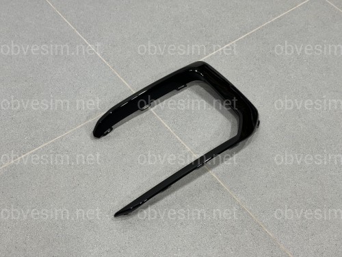 Накладка молдинг переднего бампера ЛЕВАЯ AUDI A6 C8 s-line 2022- 4KD-807-967-G