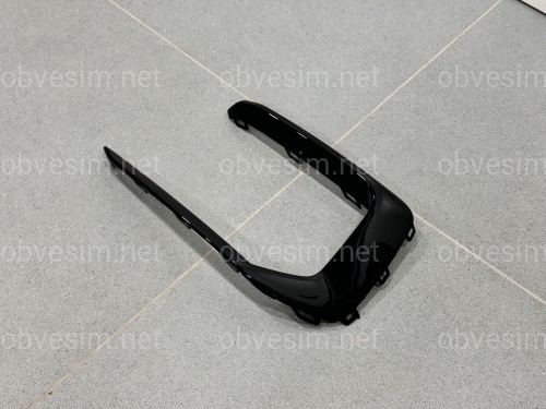 Накладка молдинг переднего бампера ЛЕВАЯ AUDI A6 C8 s-line 2022- 4KD-807-967-G