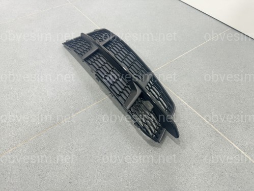 Решетка в бампер ПРАВАЯ BLACK S Line - AUDI A6 С7 2015-2017 4G0807682AN