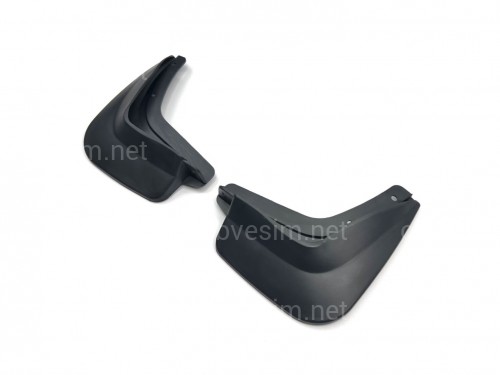 Брызговики задние Chevrolet Aveo хэтчбек T255 2008–2012 комплект 2 шт