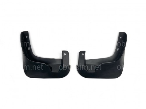 Брызговики передние Chevrolet Aveo хэтчбек T255 2008–2012 комплект 2 шт.
