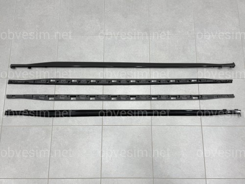 Лезвия на пороги R-Line для Volkswagen Golf 8 2021-