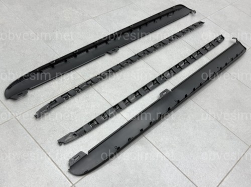 Накладки на пороги GTI для Volkswagen Golf 6 2008-2013