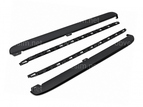 Накладки на пороги GTI для Volkswagen Golf 6 2008-2013