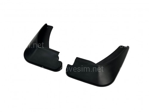 Брызговики передние для Ford Fiesta 2009–2012 седан комплект 2 шт