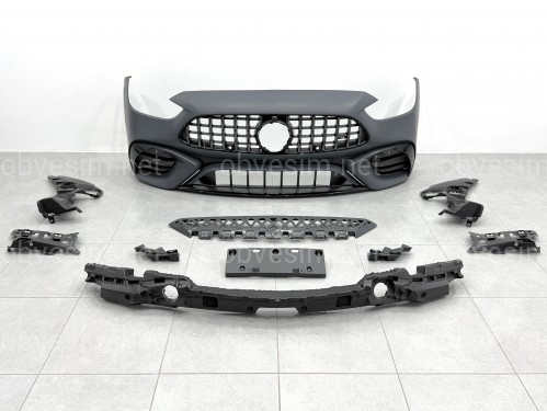 Передний бампер в стиле C63 AMG для Mercedes-Benz C-class W206 2021-