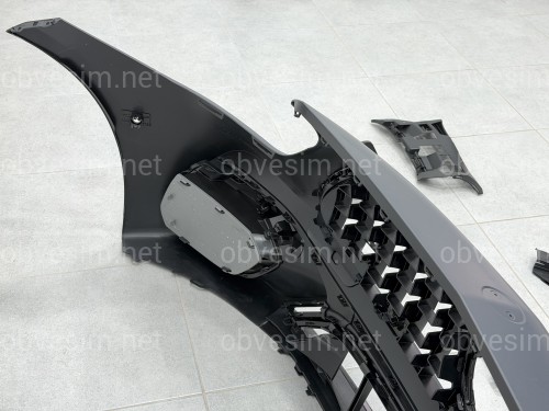 Передний бампер в стиле C63 AMG для Mercedes-Benz C-class W206 2021-