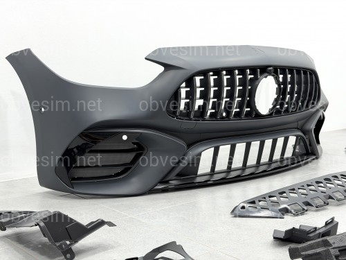 Передний бампер в стиле C63 AMG для Mercedes-Benz C-class W206 2021-