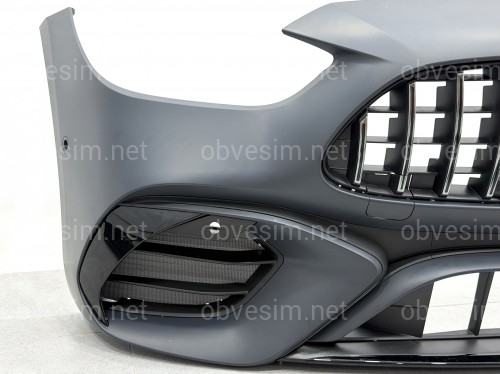 Передний бампер в стиле C63 AMG для Mercedes-Benz C-class W206 2021-
