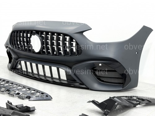 Передний бампер в стиле C63 AMG для Mercedes-Benz C-class W206 2021-