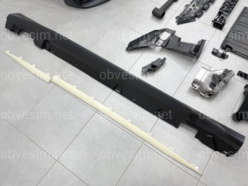 Комплект обвеса стиль AMG C63 для Mercedes C Class W206 2021-