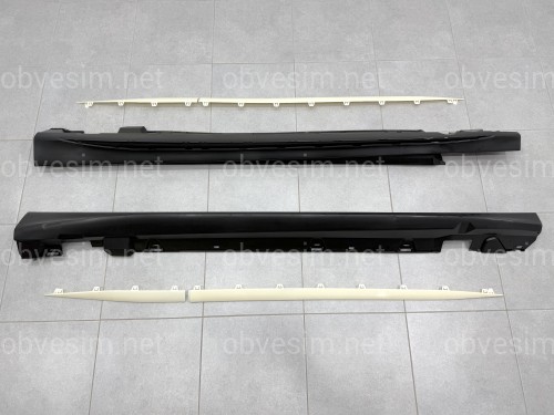 Пороги AMG Mercedes C-class W206 2021-, комплект 2шт.