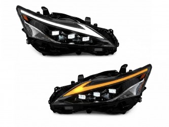 FULL LED фары 3 линзы для Lexus CT 2010-2021, комплект 2шт.