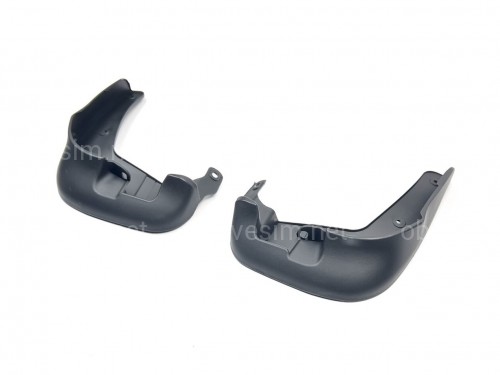 Брызговики передние для Hyundai Santa Fe 2006–2009 (до рестайлинга), комплект 2 шт