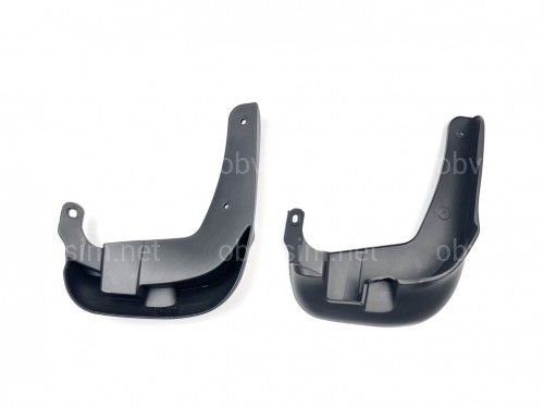 Брызговики передние для Hyundai Santa Fe 2006–2009 (до рестайлинга), комплект 2 шт