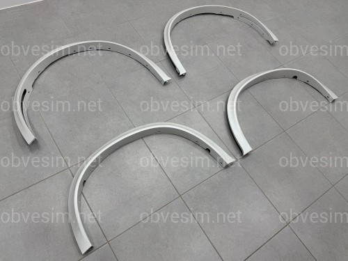 Расширители накладки арок M Paket BMW X6 F16 2013-2018 4шт цвет белый