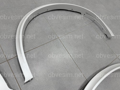 Расширители накладки арок M Paket BMW X6 F16 2013-2018 4шт цвет белый