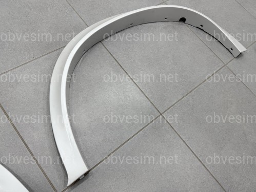Расширители накладки арок M Paket BMW X6 F16 2013-2018 4шт цвет белый