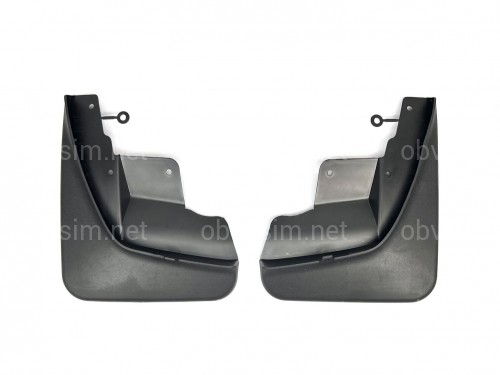 Брызговики передние для Jeep Grand Cherokee 2011–2020, комплект 2 шт