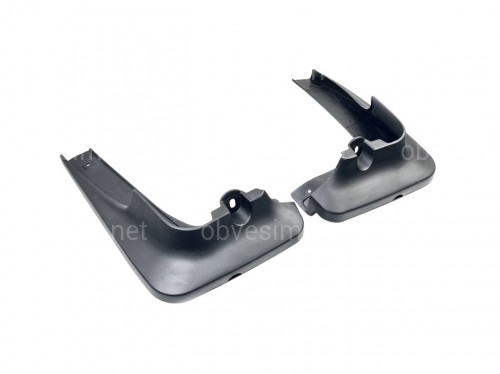 Брызговики передние под пороги BMW X6 E71 07-13 / F16 14-18 комплект 2шт.