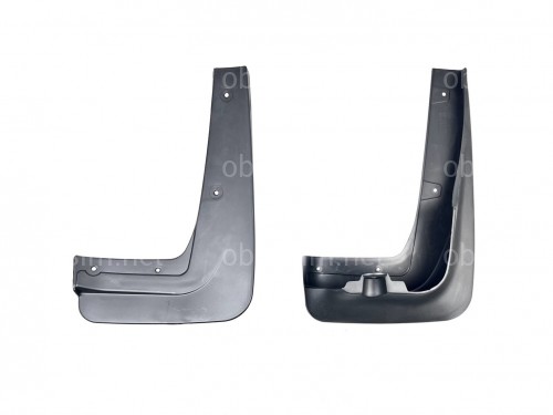 Брызговики передние под пороги BMW X6 E71 07-13 / F16 14-18 комплект 2шт.