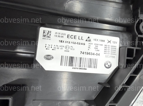 Фара правая Full LED LCI для BMW 3 series F30 F31 2015-2018 БЕЗ БЛОКОВ
