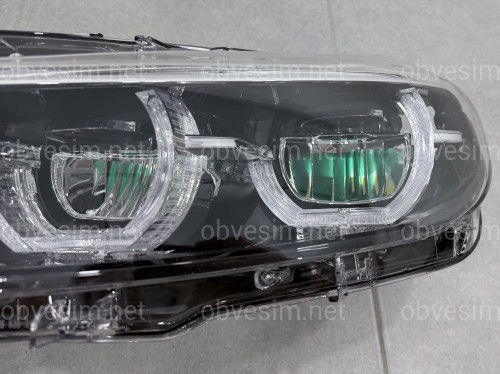 Фара левая Full LED BLACK для BMW 3 series F30 F31 2015-2018 БЕЗ БЛОКОВ