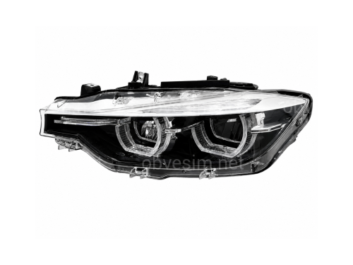 Фара левая Full LED BLACK для BMW 3 series F30 F31 2015-2018 БЕЗ БЛОКОВ