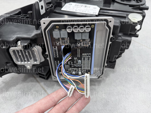 Фары FULL LED LCI для BMW 3 series F30 F31 2012-2018 КСЕНОН В ЛЕД ПОД БЛОК