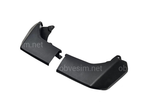 Брызговики передние для Land Rover Discovery 3 2004–2008, комплект 2 шт