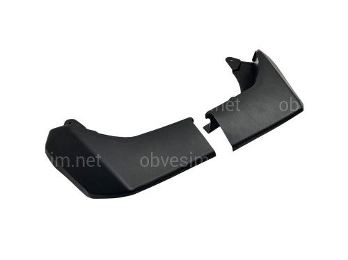 Брызговики передние для Land Rover Discovery 3 2004–2008, комплект 2 шт
