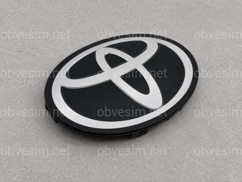 Эмблема под стеклом Toyota Land Cruiser 200 2015-2022 / Prado 150 2018+