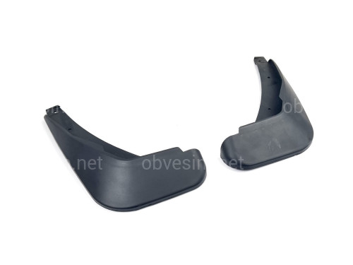 Брызговики передние для Mazda 2 хэтчбек 2007–2014, комплект 2 шт