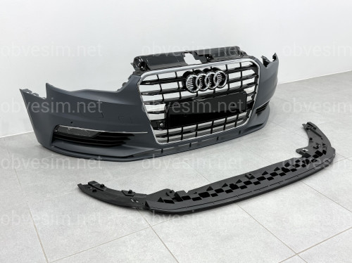 Бампер передний в сборе для Audi A3 СЕДАН 2014-2017