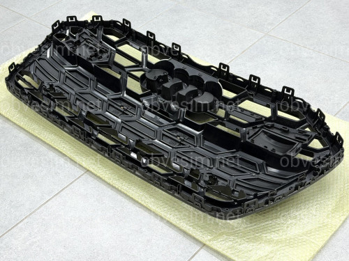 Решетка бампера S-line 2022+ BLACK 4K0853651T 3FZ для Audi A6 C8 2018+
