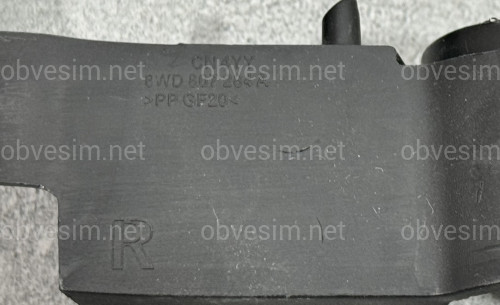 Правое крепление переднего бампера 8W0807284 A для Audi A4 B9 2020-2023