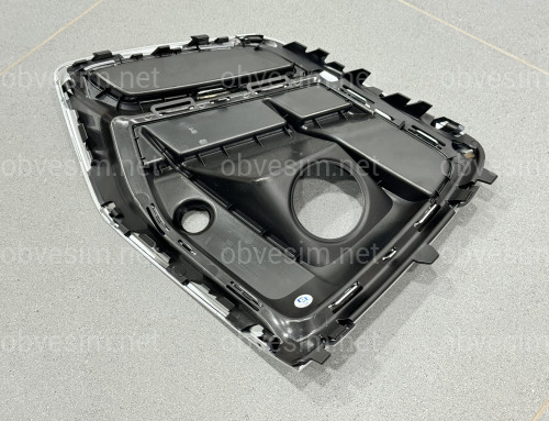 Решетка бампера ПРАВАЯ S-Line 80G807680Q 3Q7 для AUDI Q5 2020-2024