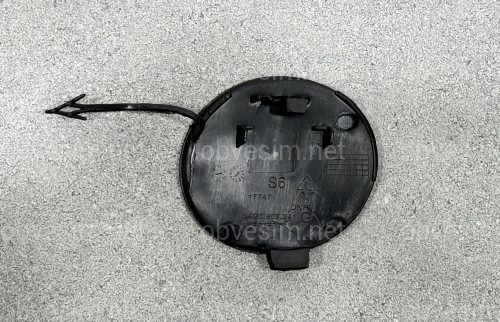 Заглушка крюка переднего бампера 4G0 807 241 S-line для AUDI A6C7 2011-