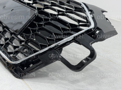 Решетка радиатора стиль RS4 для Audi A4 B9 2020-2024
